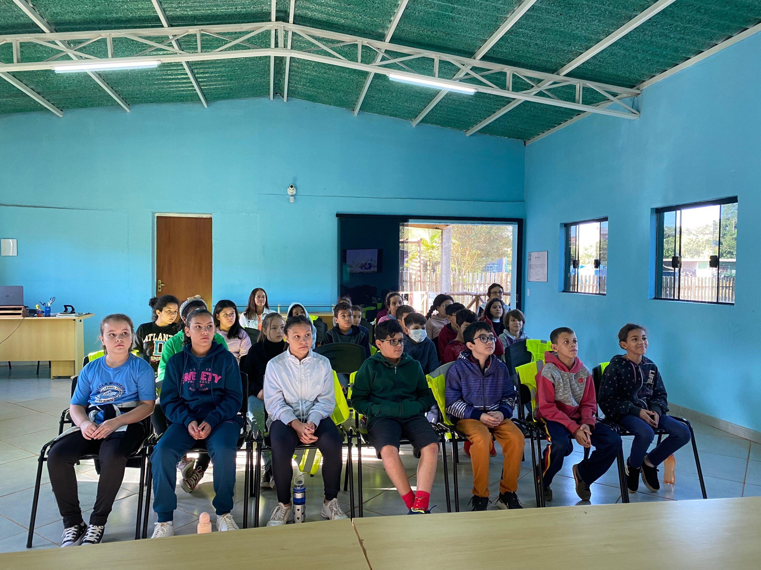 JOGO INTERATIVO COM OS ALUNOS DO 5º ANO DA ESCOLA ISOLINA LEONEL FERREIRA