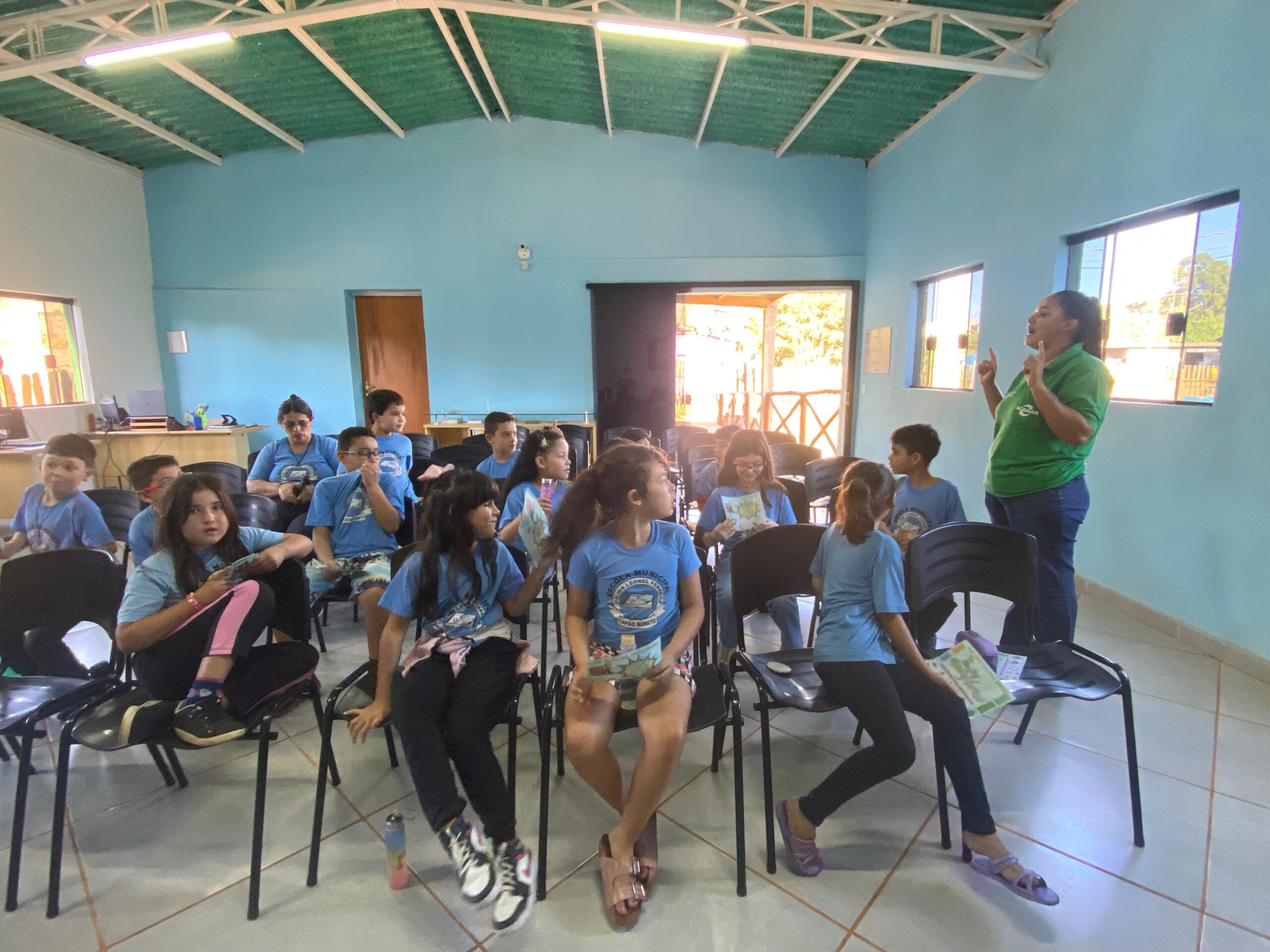 JOGO INTERATIVO COM OS ALUNOS DO 3º ANO DA ESCOLA ISOLINA LEONEL FERREIRA