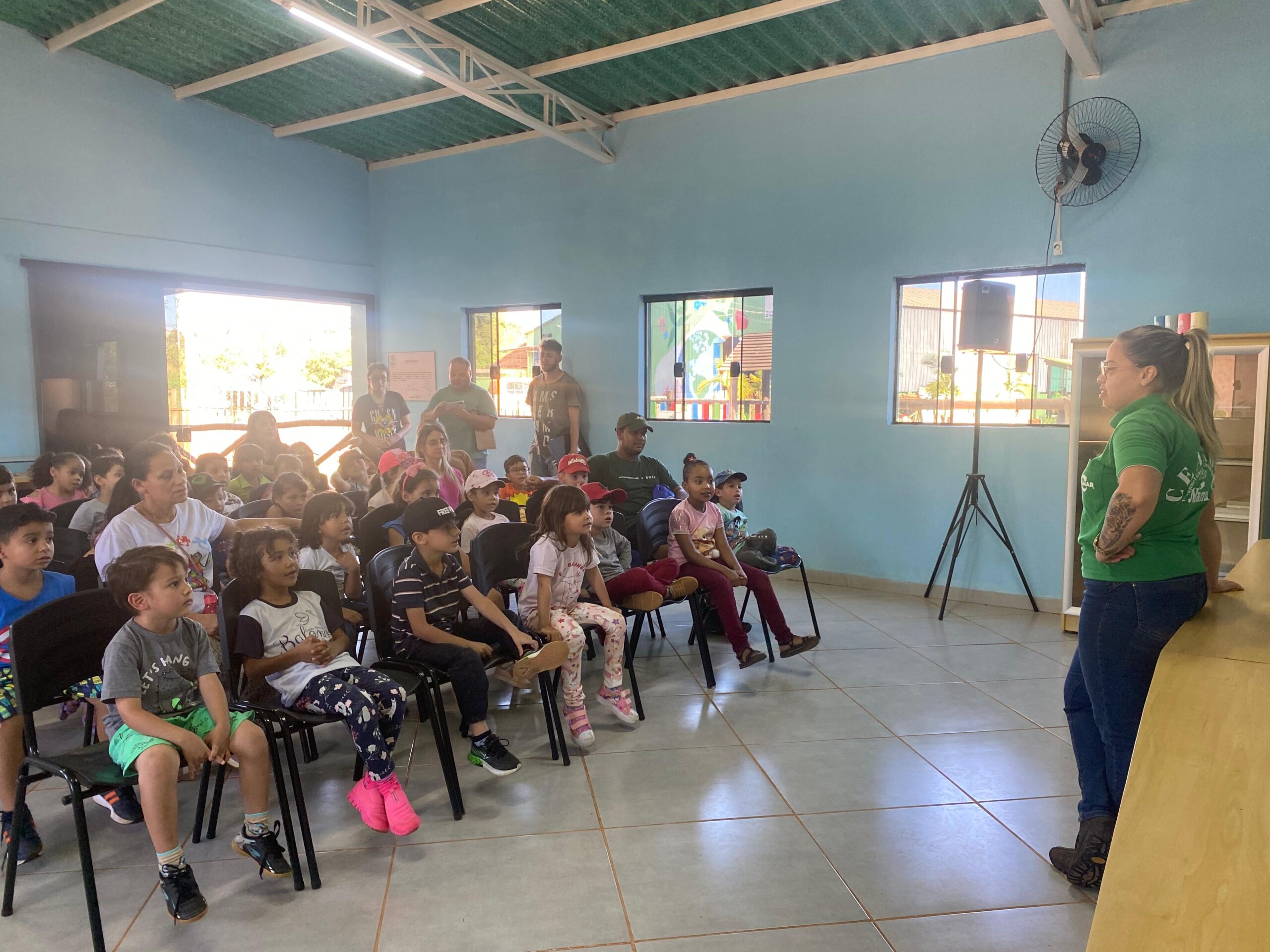 VISITA DA ESCOLA BALANGÁ – PROJETO “MEIO AMBIENTE”