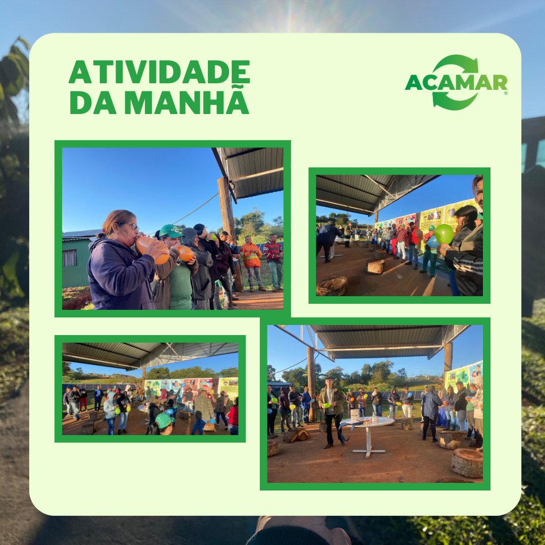 DINÂMICA COM OS COOPERADOS