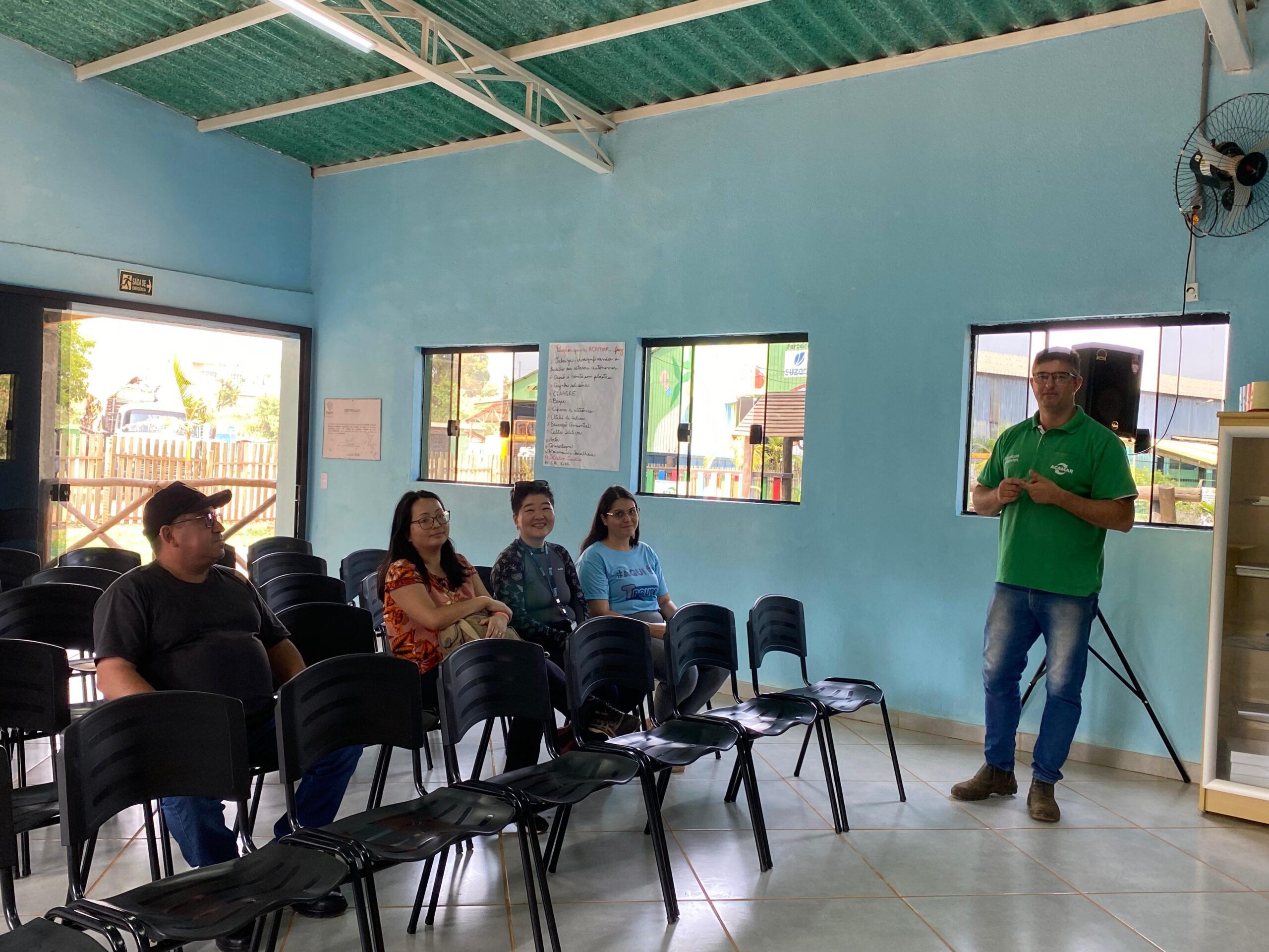 TROUPE BRASIL VISITA A ACAMAR