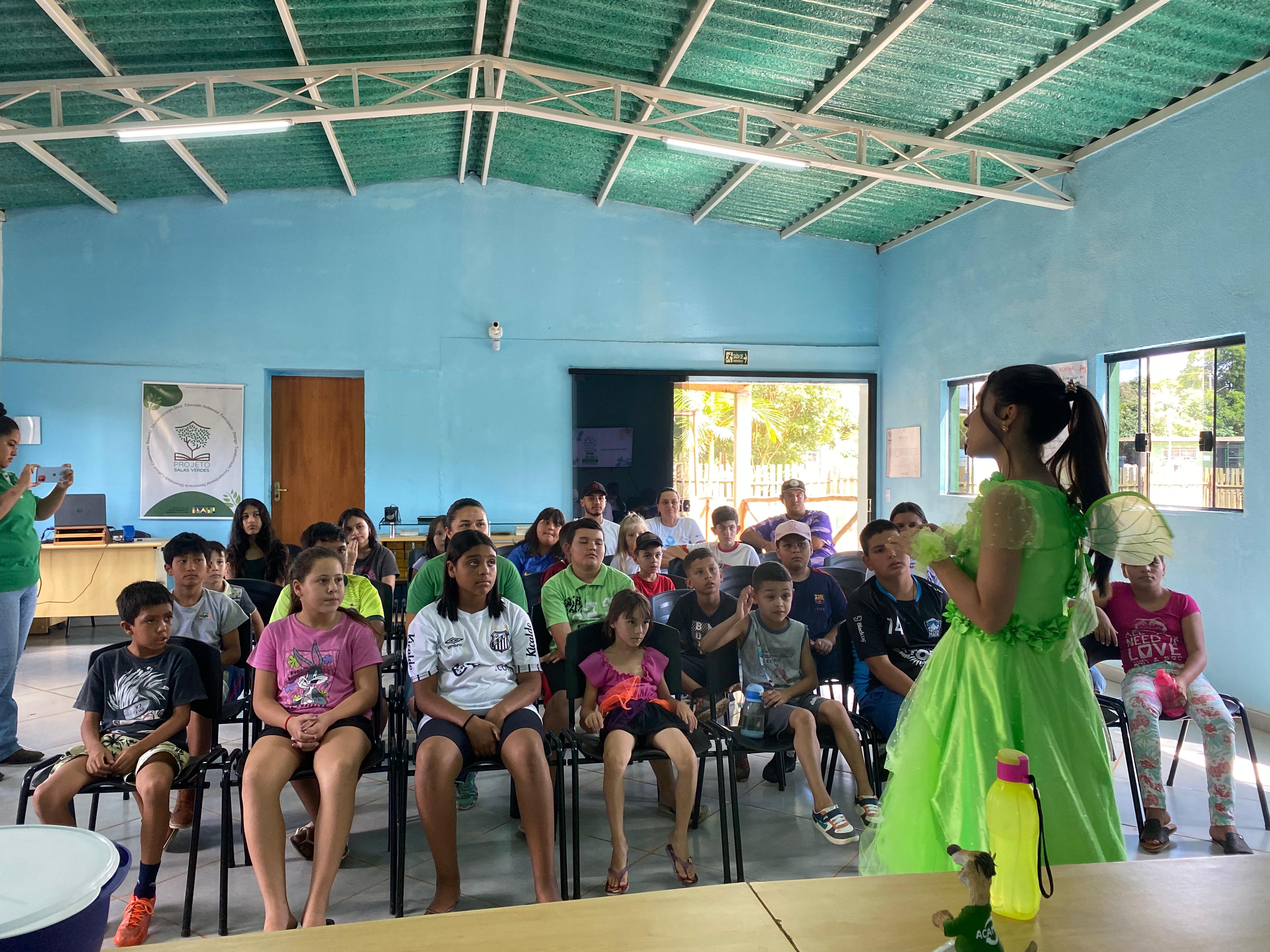 🌿 Uma tarde de aprendizado e diversão na ACAMAR 🌿