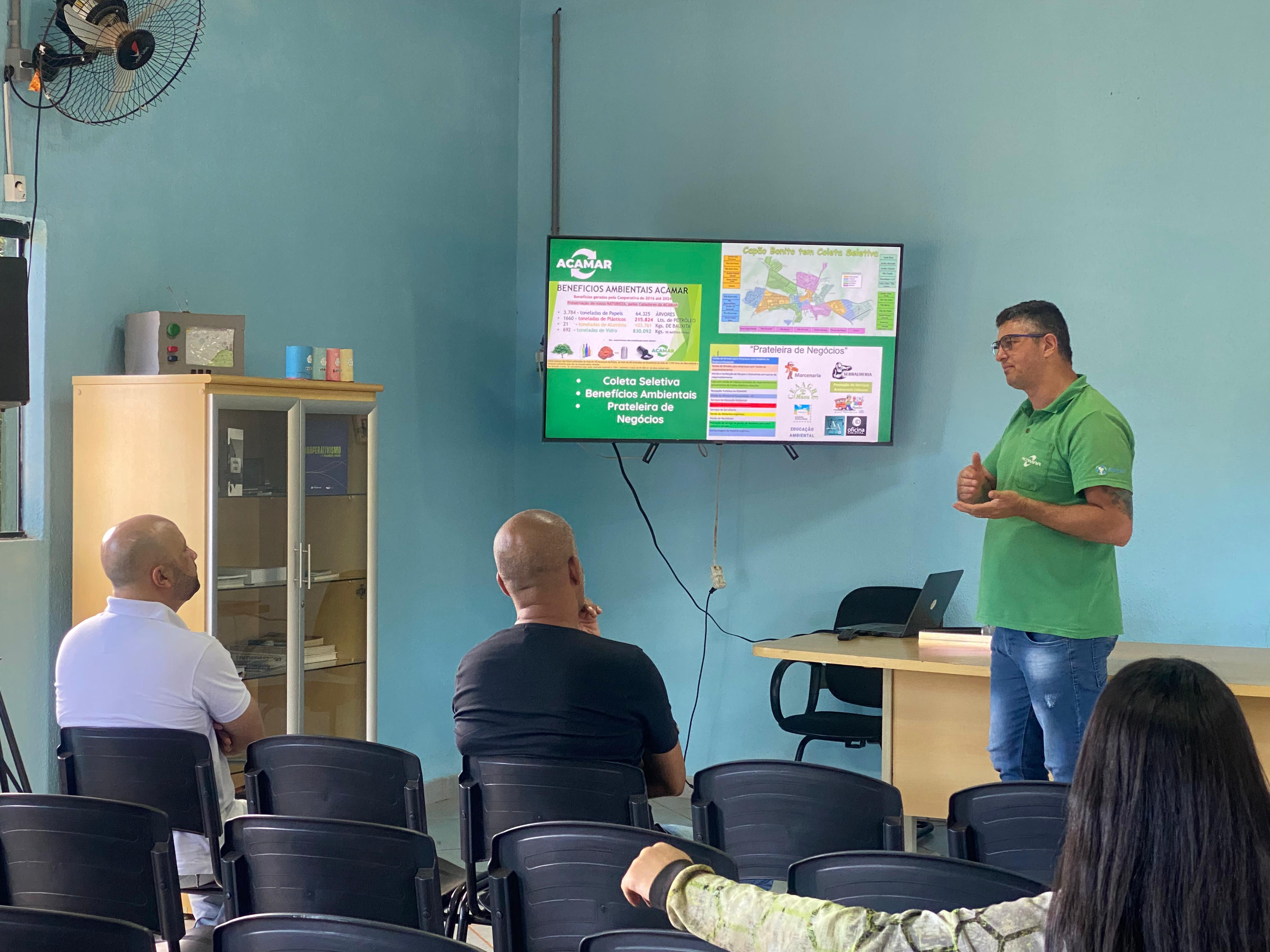 Recebemos os novos Secretários Municipais na ACAMAR!
