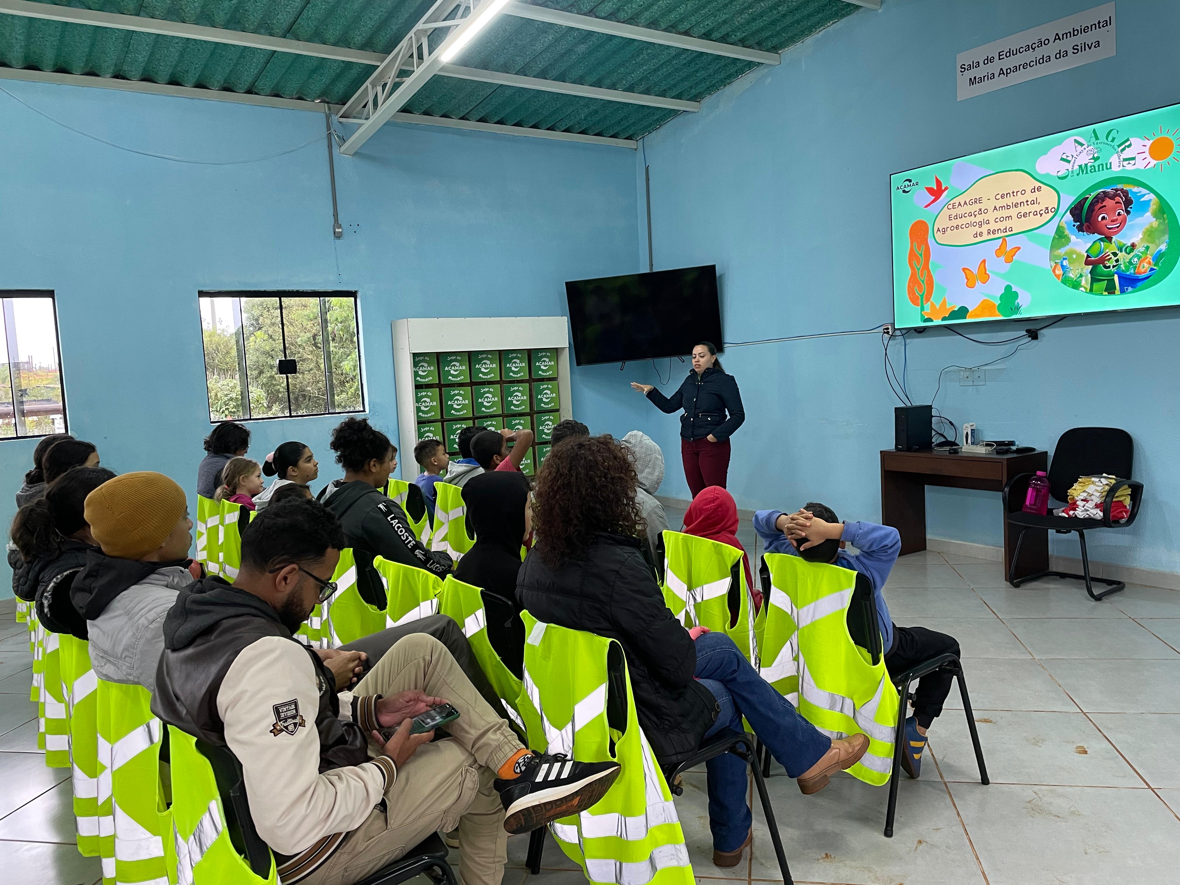 Visita Especial das Crianças da Associação Beneficente Bem Aventurança