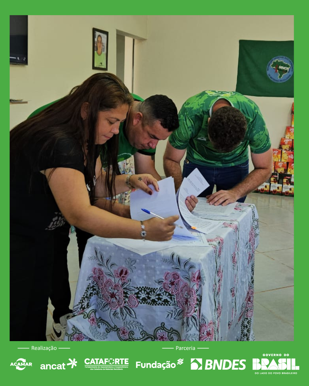 Entrega de Equipamentos – Projeto Cataforte