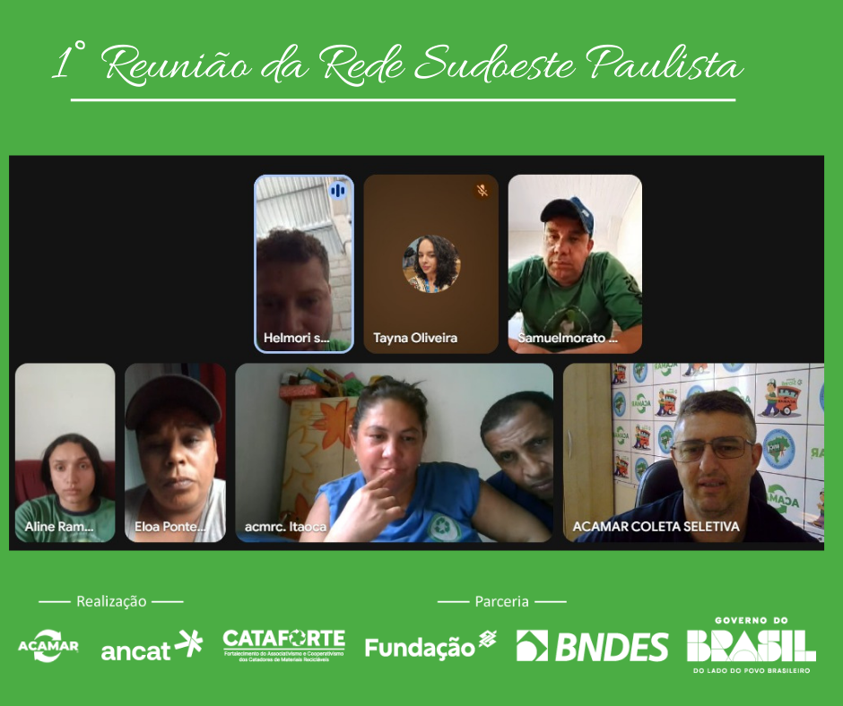 PRIMEIRA REUNIÃO DA REDE SUDOESTE PAULISTA ♻️