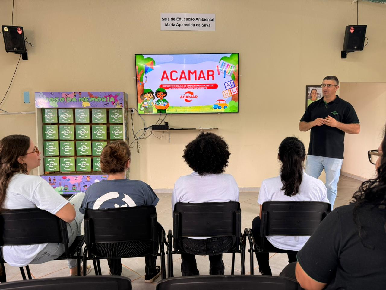 ACAMAR recebe visita da Prolata Reciclagem
