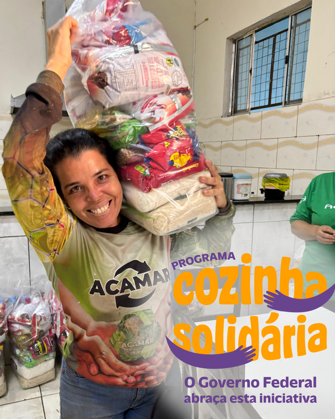 Cozinha Solidária na prática