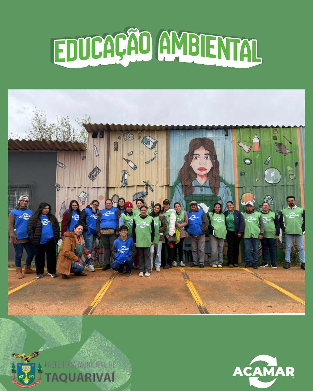 ✨♻️ Celebrando 1 ano da ACAMAR em Taquarivaí! ♻️✨