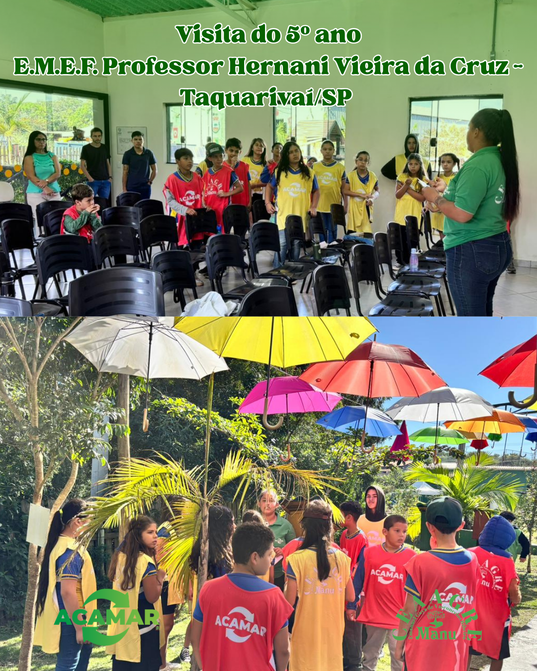 Alunos de Taquarivaí visitam o CEAAGRE