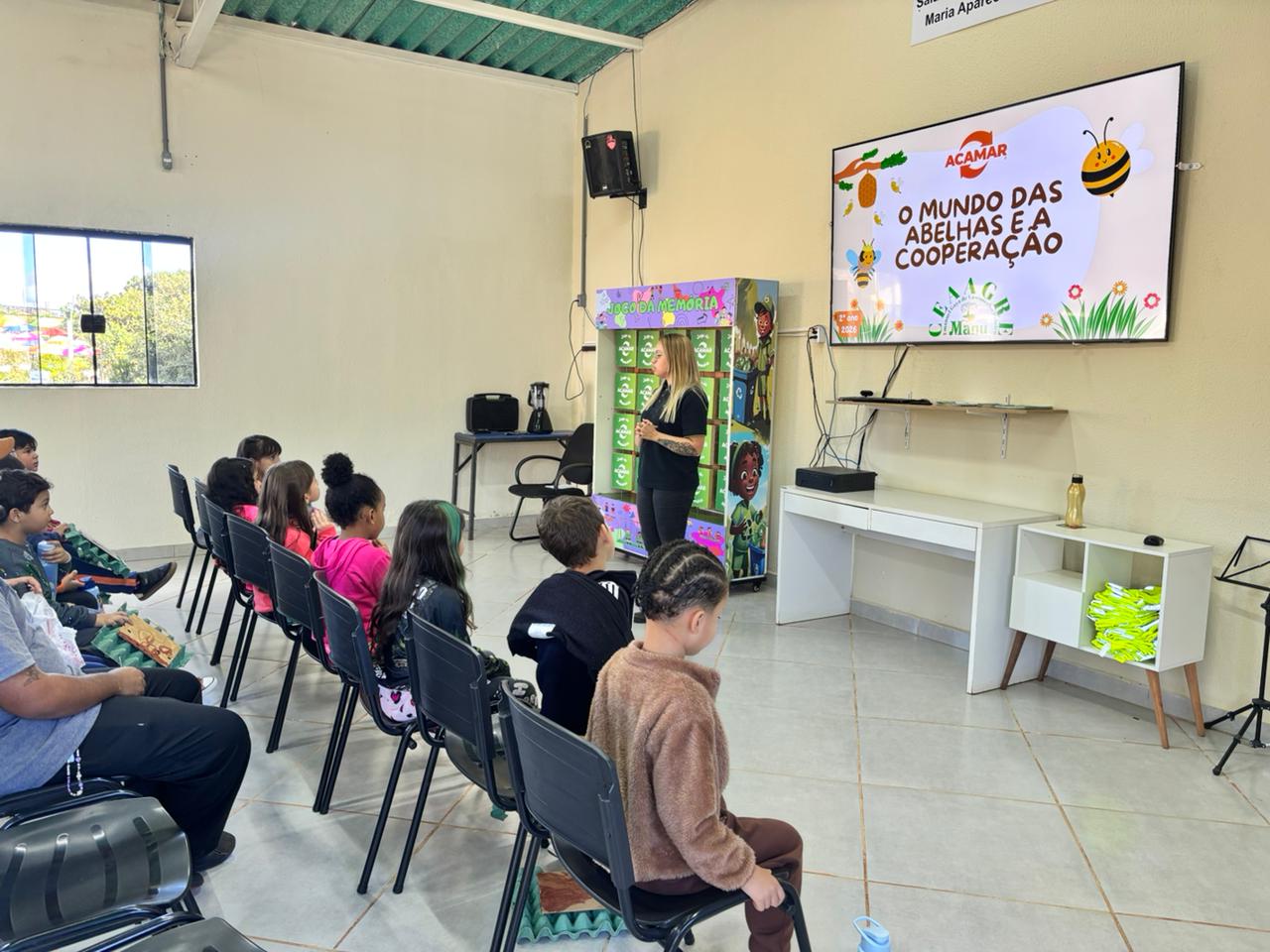 Alunos da Escola Balangá realizam visita educativa à ACAMAR