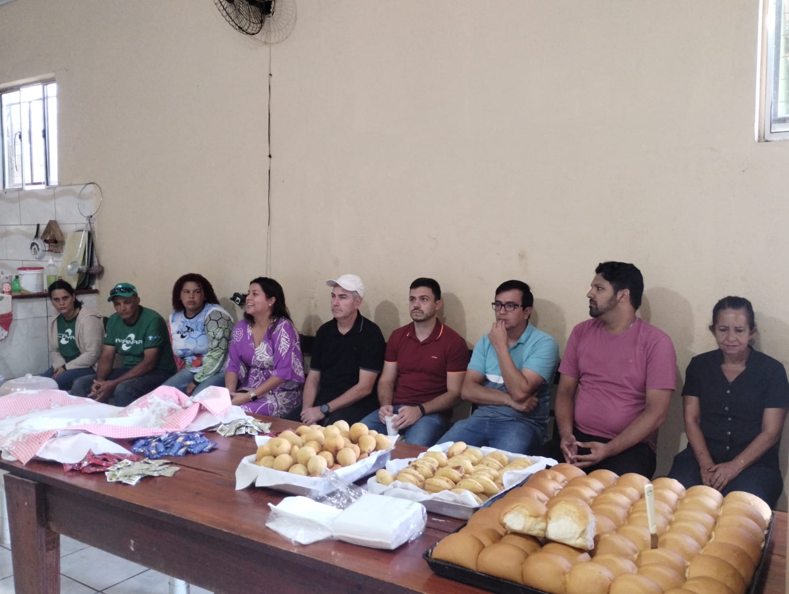 Café com os catadores!