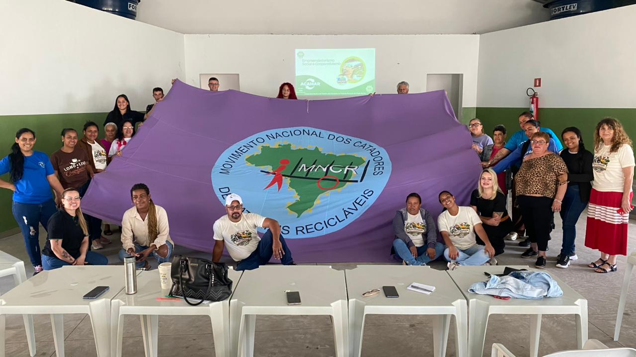 ACAMAR fortalece o protagonismo dos catadores em encontros de Educação Ambiental e Empreendedorismo