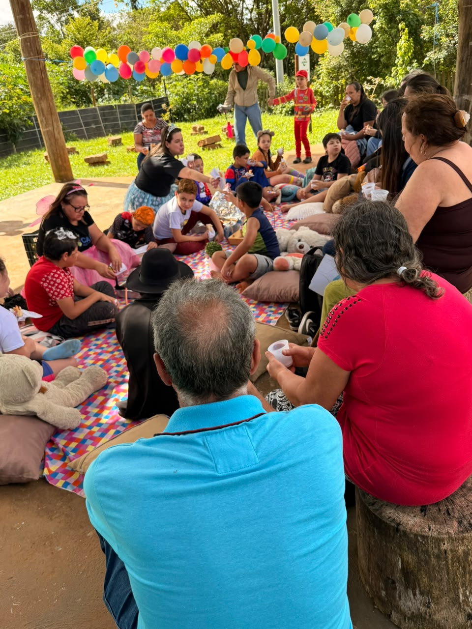 CEAAGRE recebe crianças do CAMP em dia de acolhimento, diversão e inclusão